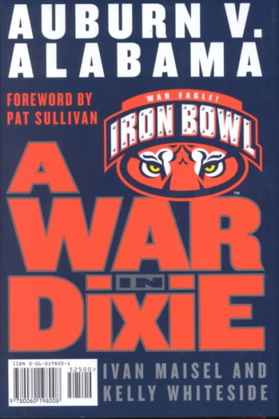 A War in Dixie: Alabama V. Auburn cover