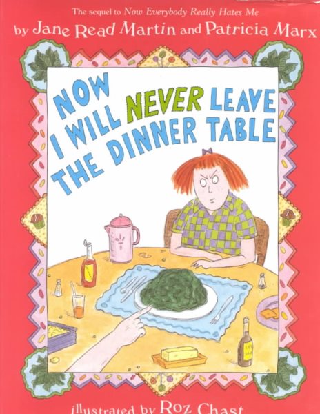 Now I Will Never Leave the Dinner Table cover