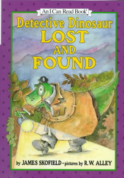 Detective Dinosaur: Lost and Found (An I Can Read Book) cover