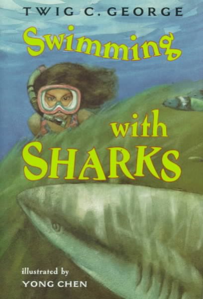 Swimming With Sharks (Trophy Chapter Books) cover