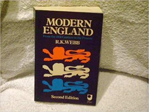 Modern England: From the Eighteenth Century to the Present cover
