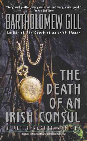 The Death of An Irish Consul (Peter McGarr Mysteries) cover