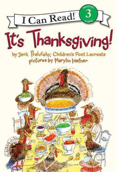 It's Thanksgiving! (I Can Read Level 3) cover