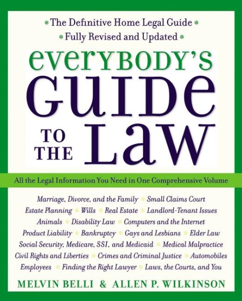 Everybody's Guide to the Law (Harperresource Book) cover