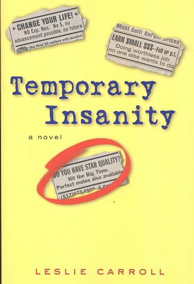 Temporary Insanity cover