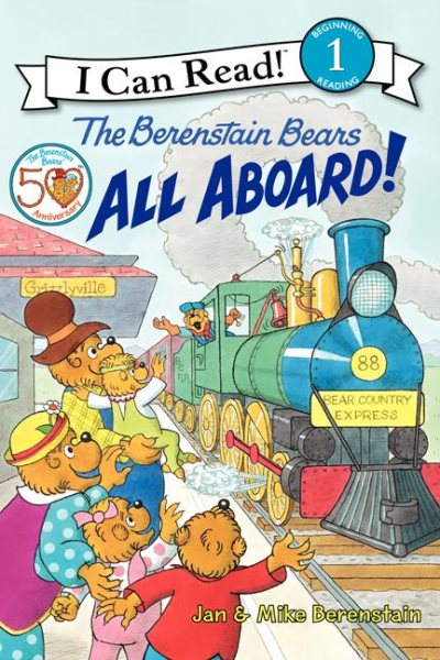 The Berenstain Bears: All Aboard! (I Can Read Level 1) cover