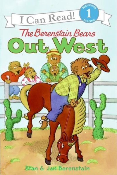 The Berenstain Bears Out West (I Can Read Level 1) cover