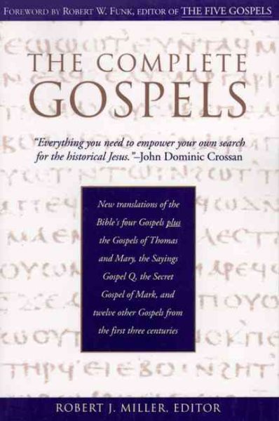 The Complete Gospels : Annotated Scholars Version (Revised & expanded) cover