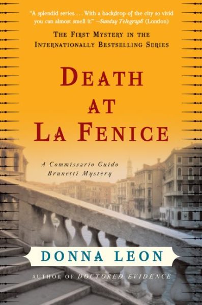 Death at La Fenice: A Commissario Guido Brunetti Mystery cover