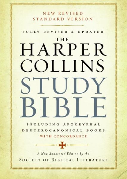 The HarperCollins Study Bible: Fully Revised & Updated cover
