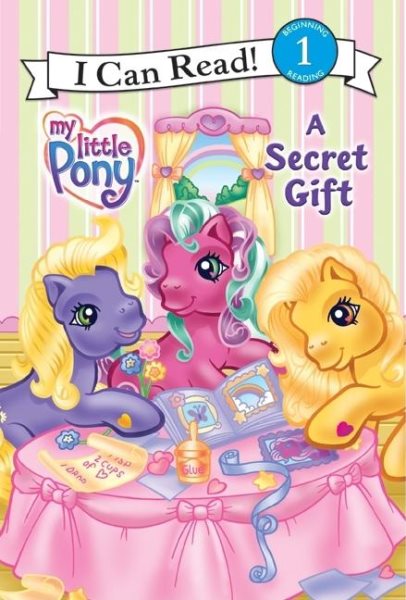 A Secret Gift (My Little Pony / I Can Read! Book 1) cover