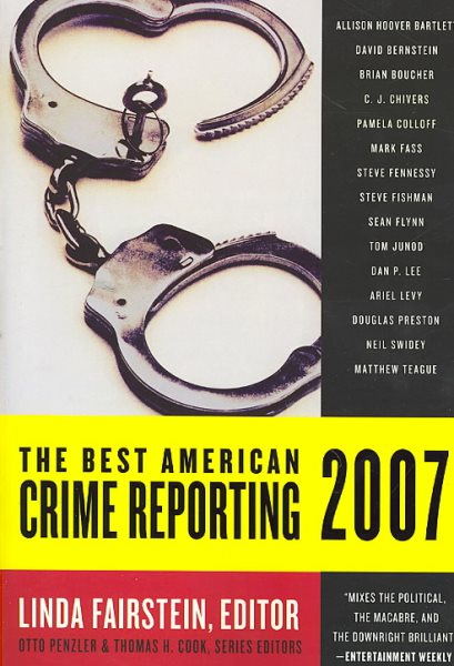 The Best American Crime Reporting 2007 cover