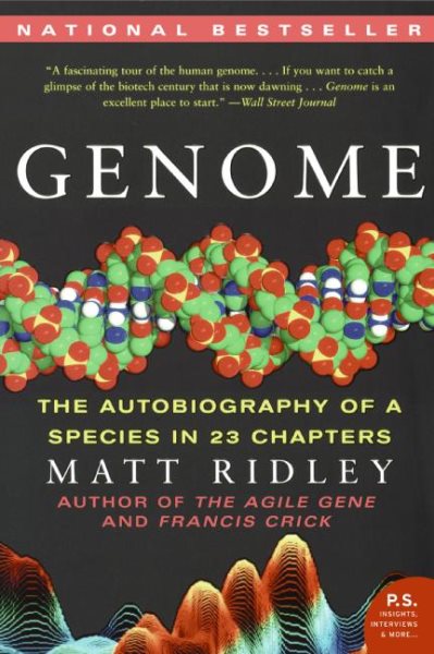 Genome: The Autobiography of a Species in 23 Chapters cover