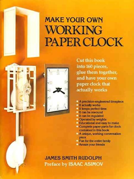 Make Your Own Working Paper Clock cover