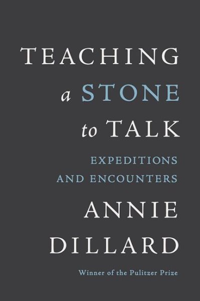 Teaching a Stone to Talk: Expeditions and Encounters cover
