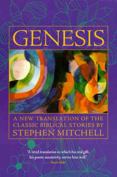 Genesis: New Translation of the Classic Bible Stories, A cover