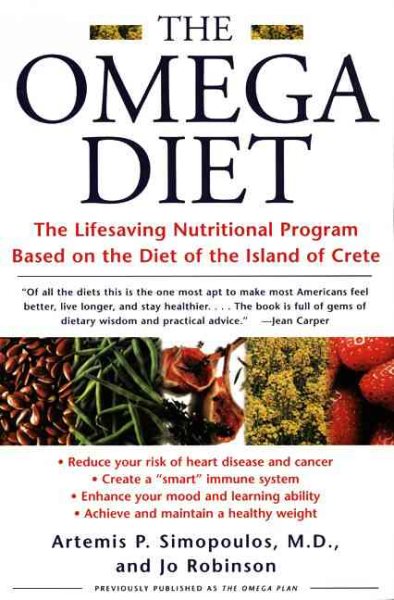 The Omega Diet: The Lifesaving Nutritional Program Based on the Diet of the Island of Crete cover