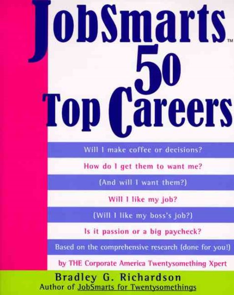 JobSmarts 50 Top Careers cover