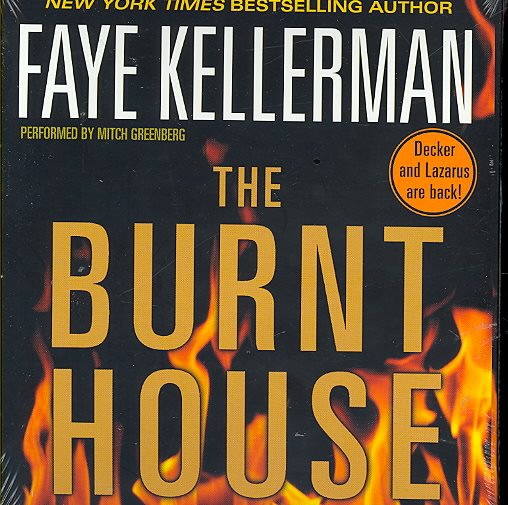The Burnt House (Peter Decker & Rina Lazarus Novels) cover