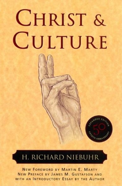 Christ and Culture (Torchbooks) cover