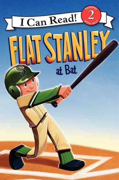 Flat Stanley at Bat (I Can Read Level 2) cover