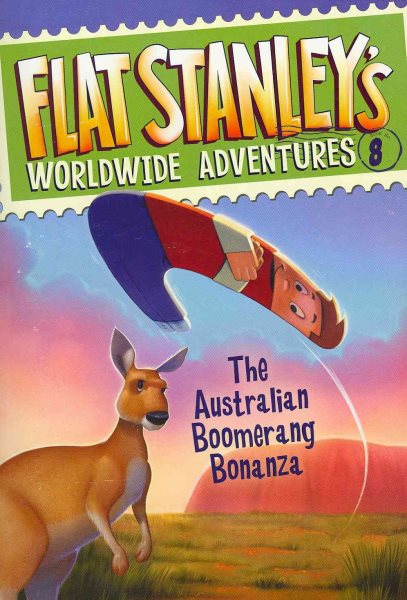 Flat Stanley's Worldwide Adventures #8: The Australian Boomerang Bonanza cover