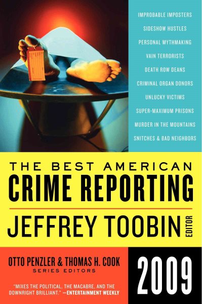 The Best American Crime Reporting 2009 cover