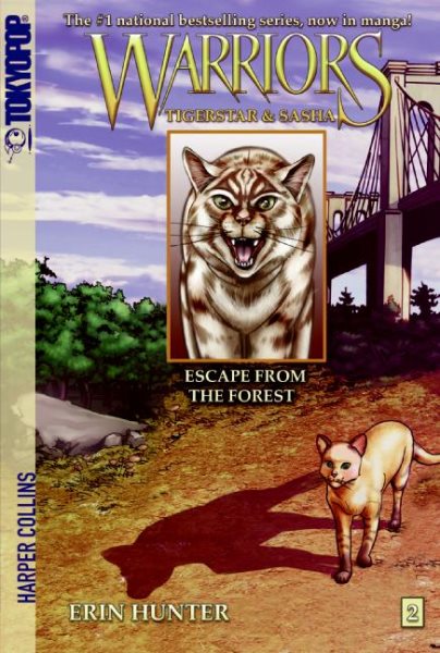 Warriors: Tigerstar and Sasha #2: Escape from the Forest cover