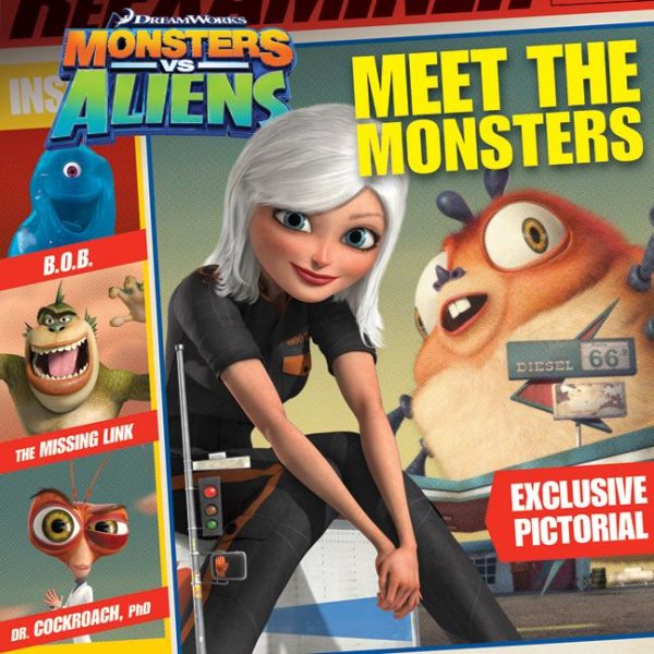 Monsters vs. Aliens: Meet the Monsters cover
