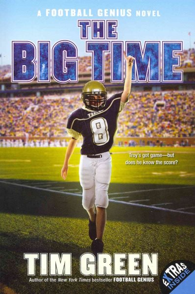 The Big Time (Football Genius, 4) cover