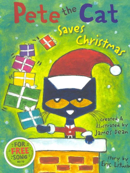Pete the Cat Saves Christmas cover
