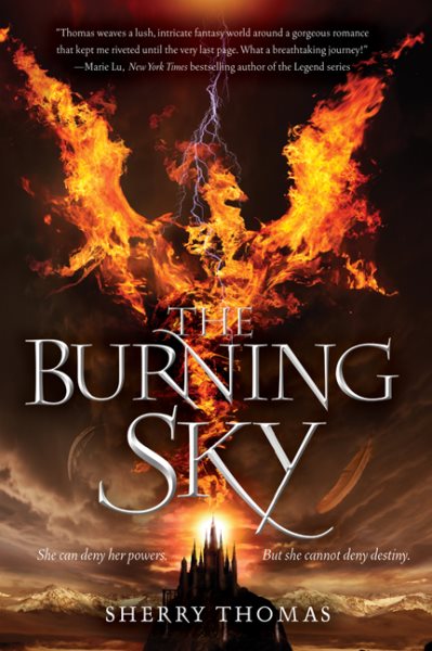The Burning Sky (Elemental Trilogy, 1) cover