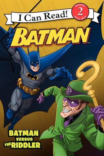 Batman Classic: Batman versus the Riddler (I Can Read Level 2)