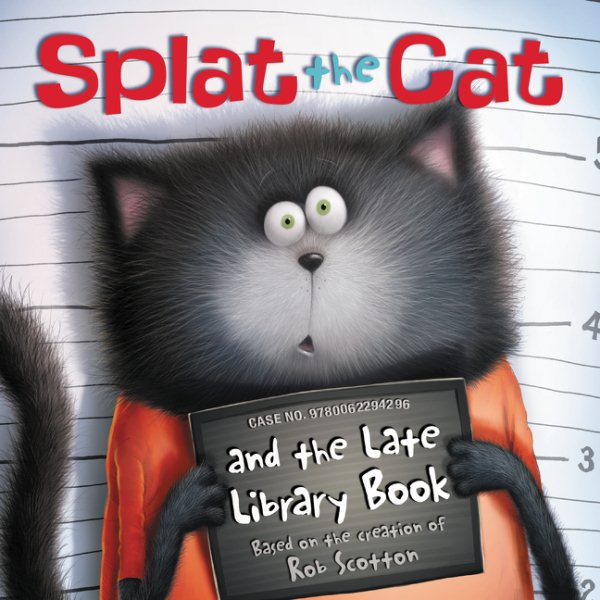 Splat the Cat and the Late Library Book cover