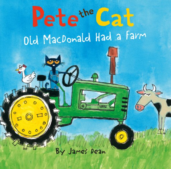 Pete the Cat: Old MacDonald Had a Farm Board Book cover