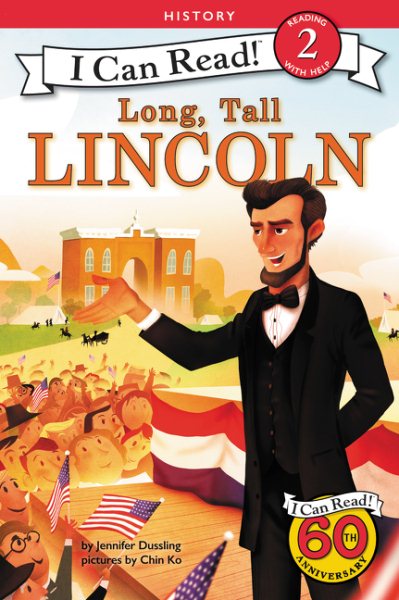 Long, Tall Lincoln (I Can Read Level 2) cover