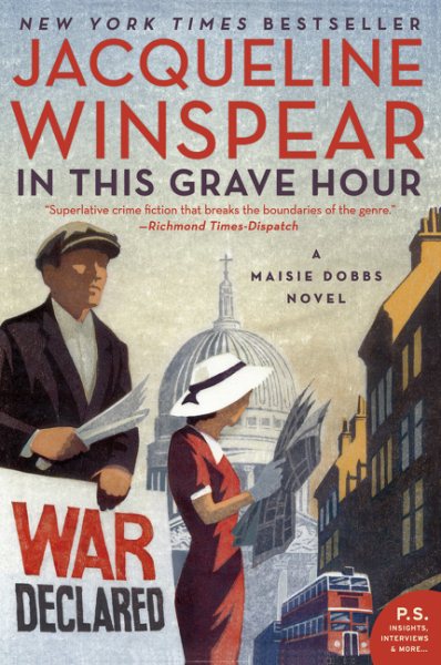 In This Grave Hour: A Maisie Dobbs Novel (Maisie Dobbs, 13) cover
