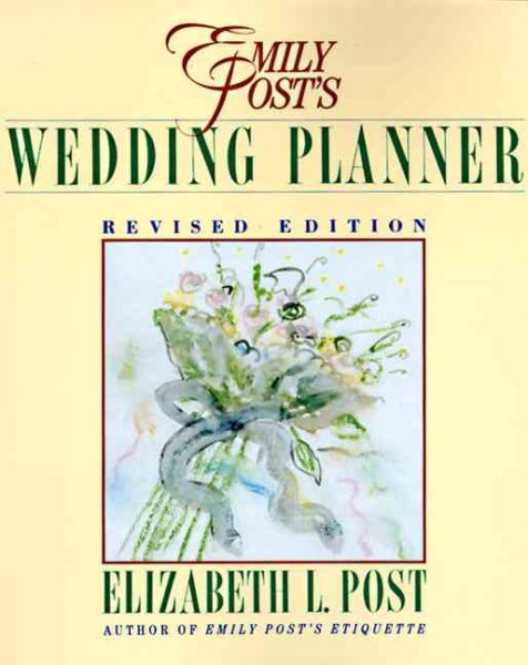 Emily Post's Wedding Planner cover