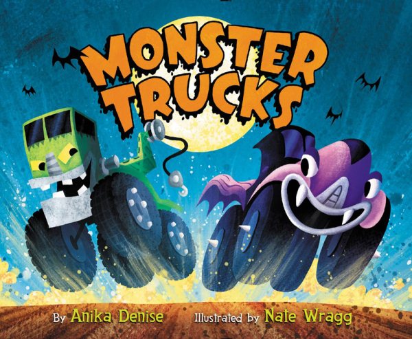 Monster Trucks Board Book cover