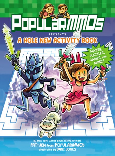 PopularMMOs Presents A Hole New Activity Book: Mazes, Puzzles, Games, and More! cover