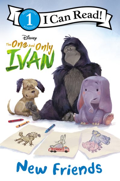 The One and Only Ivan: New Friends (I Can Read Level 1) cover