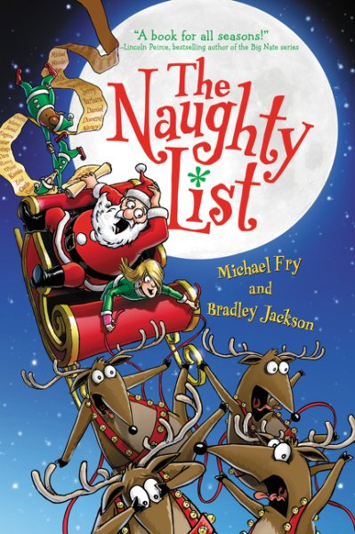 The Naughty List: A Christmas Holiday Book for Kids cover