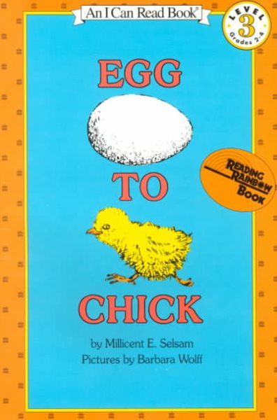 Egg to Chick (I Can Read Level 3) cover