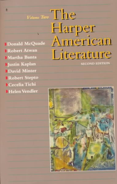 Harper American Literature, Volume II (2nd Edition) cover