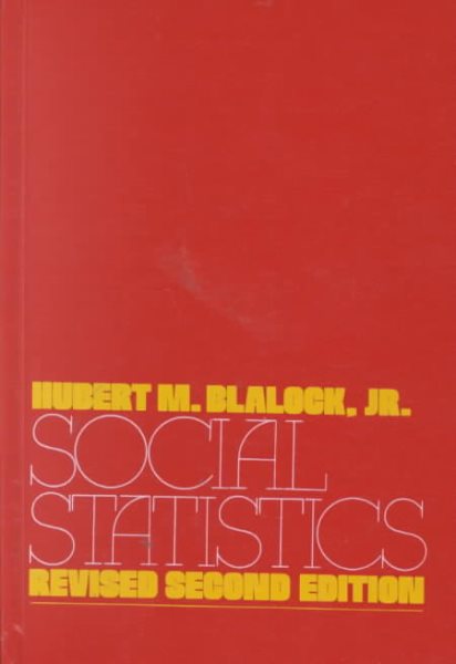 Social Statistics (McGraw-Hill Series in Sociology)
