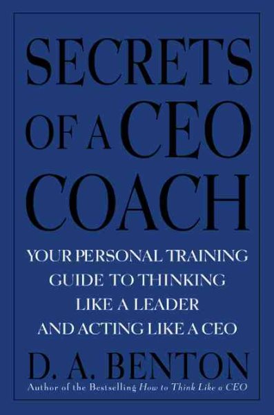 Secrets of A CEO Coach cover