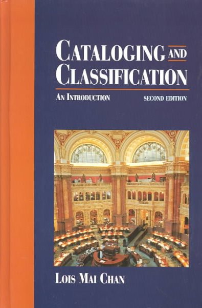 Cataloging and Classification: An Introduction (Second Edition) cover