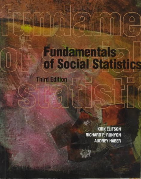Fundamentals of Social Statistics, Third Edition