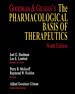 Goodman and Gilman's: The Pharmacological Basis of Therapeutics (9th ed) cover