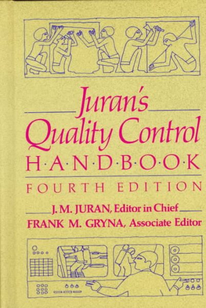 Juran's Quality Control Handbook cover